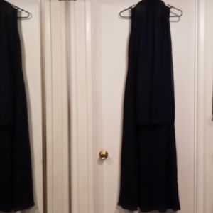 Alyn page long black dress size 5-6